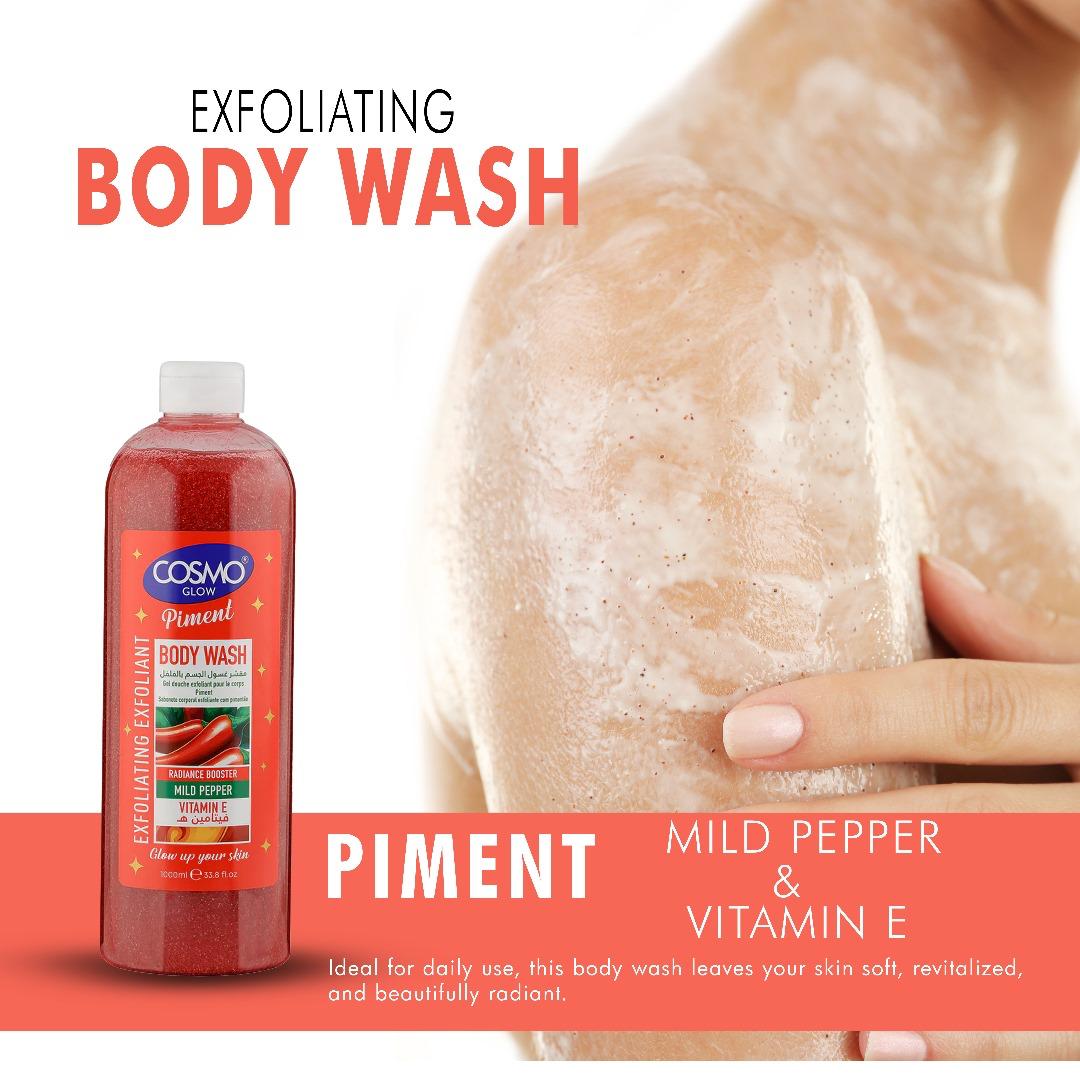 Glow White Piment Exfoliating Body Wash